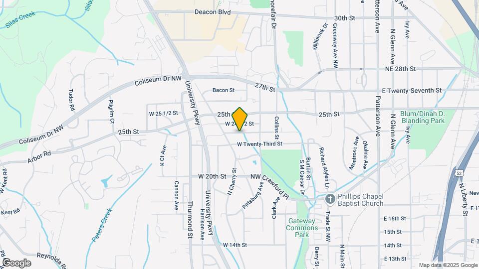 438 24th St NW Map and Location Details