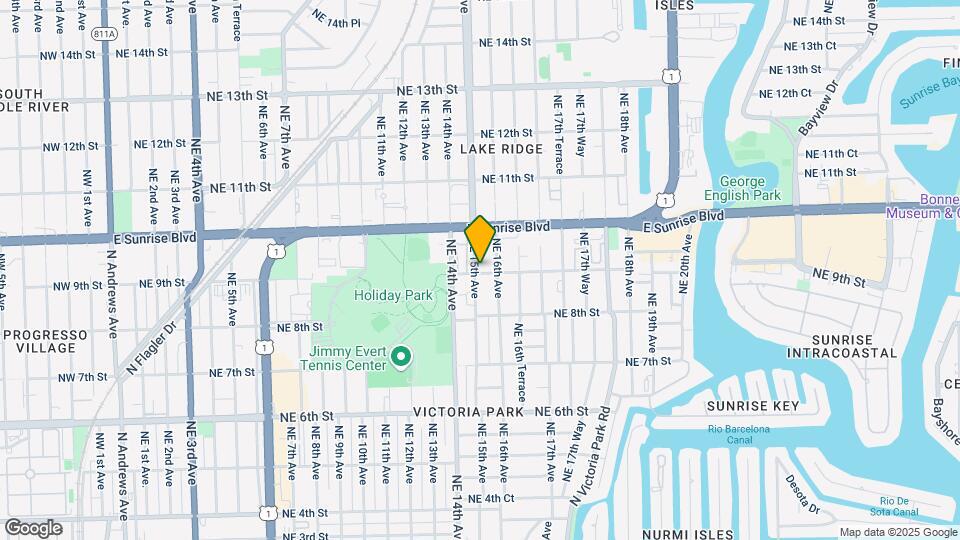 1501 NE 9th St Mapa y Detalles de la Ubicación
