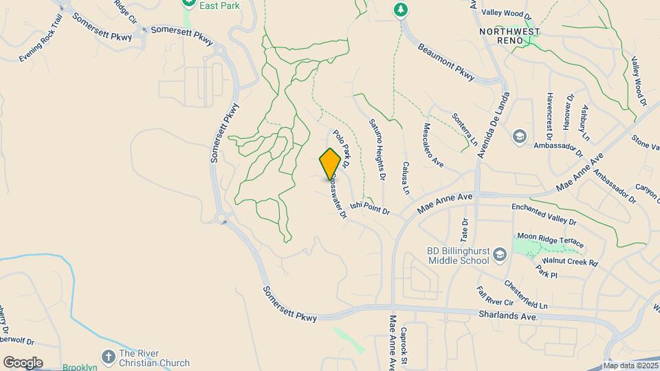 1455 Crosswater Dr Map and Location Details
