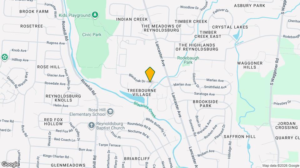 7093 Blackoak Dr Map and Location Details