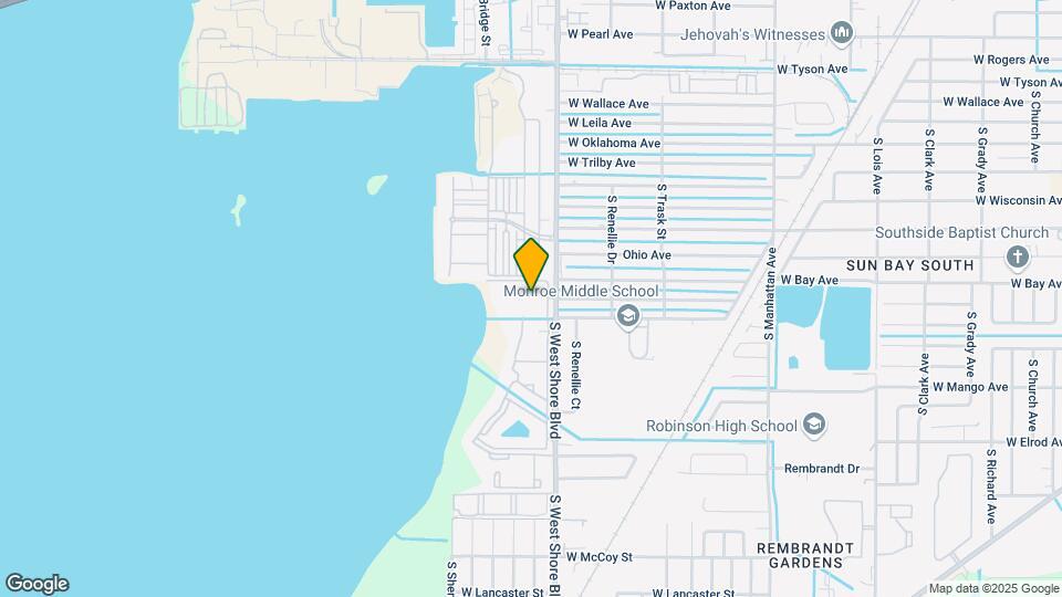 6207 S West Shore Blvd-Unit -FL4-ID37A Map and Location Details
