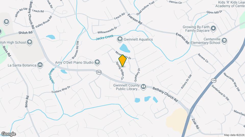 2870 Spring Ridge Cir, Unit 2 Map and Location Details