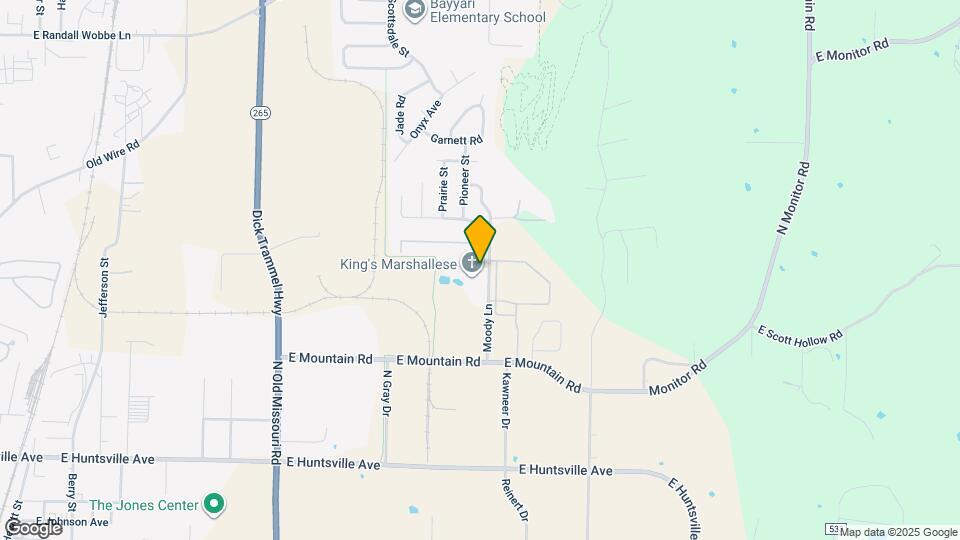 1994 Dos Laredos Ave Mapa y Detalles de la Ubicación