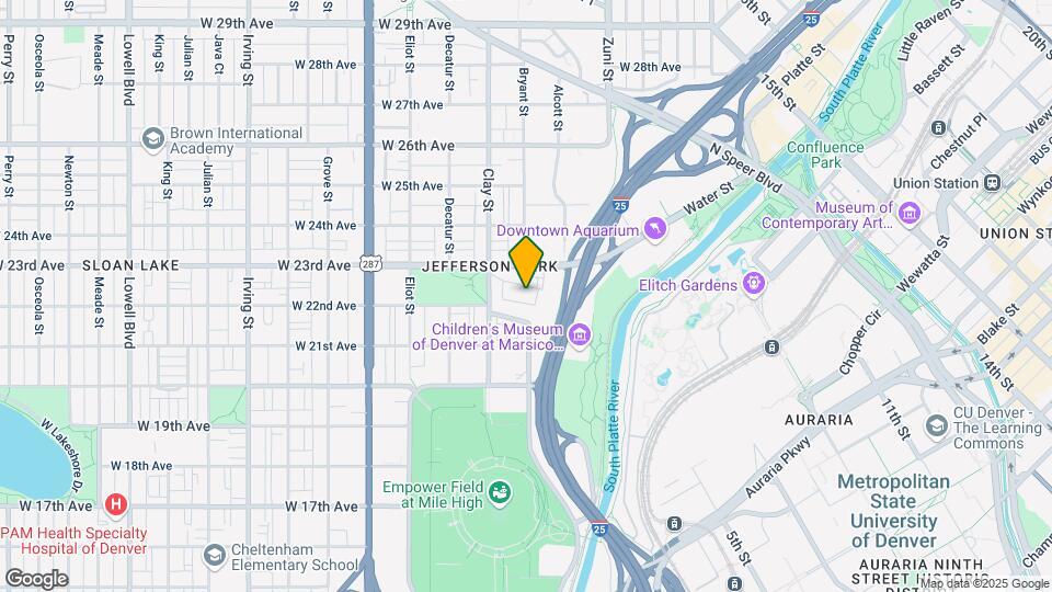 2562 W River Dr Map and Location Details