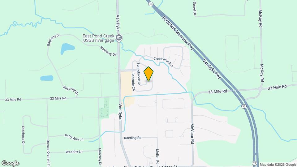 11960 Springbrook Ct Map and Location Details