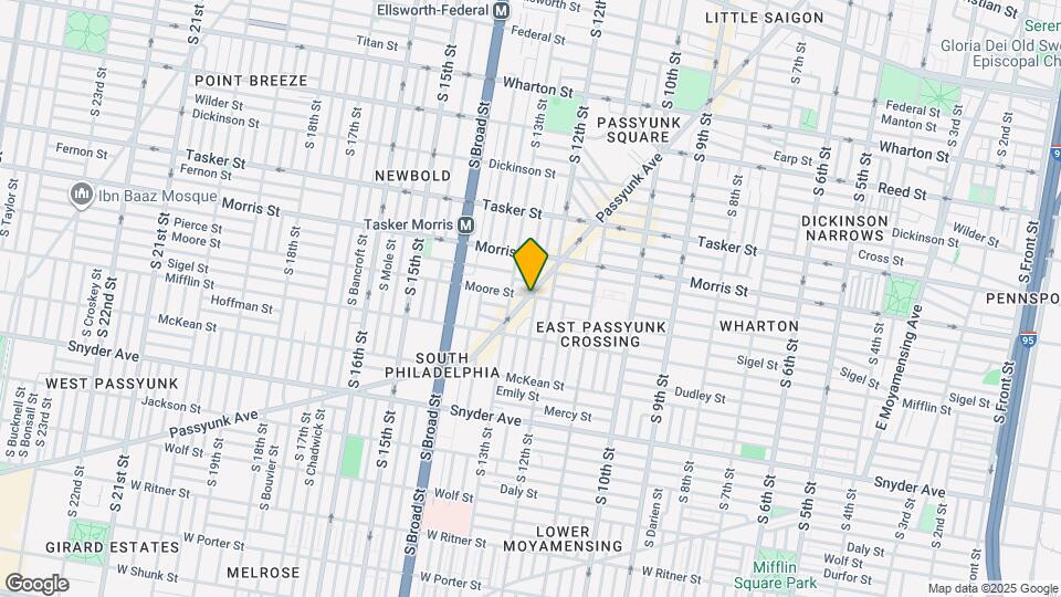 1801 E Passyunk Ave Map and Location Details