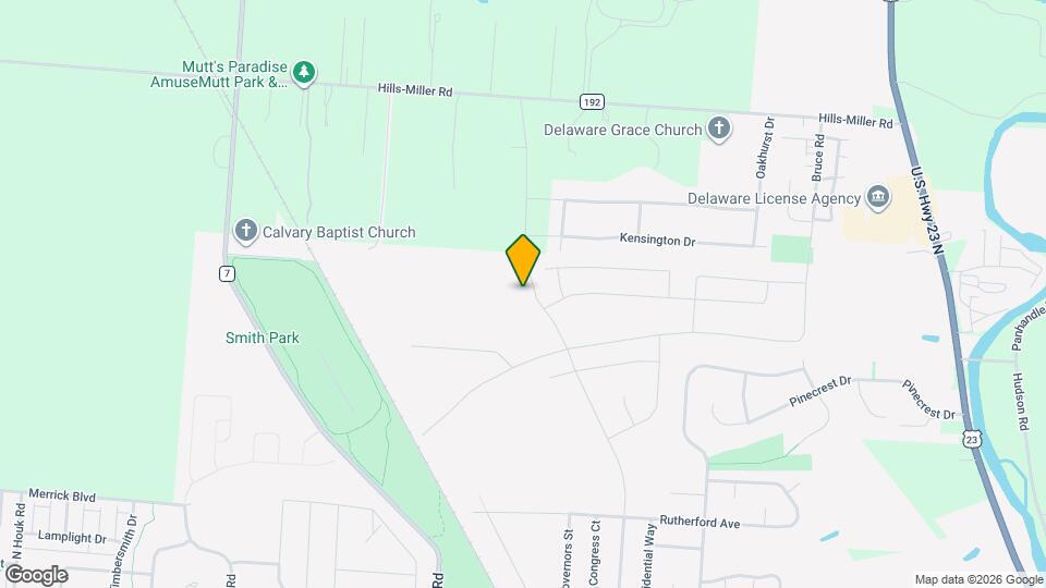 945 Heritage Blvd Map and Location Details