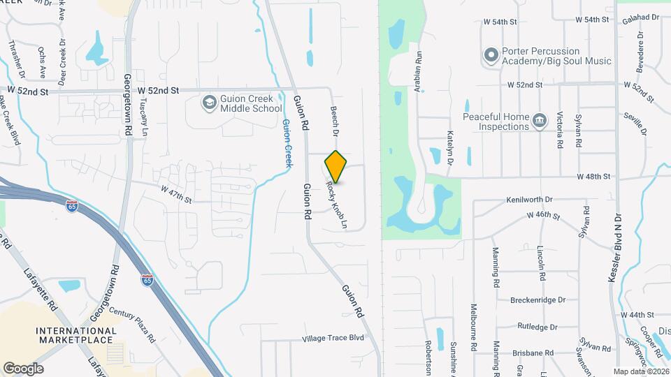 4749 Rocky Knob Ln Map and Location Details