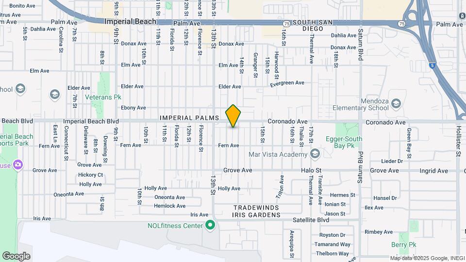 1142 14th St Map and Location Details