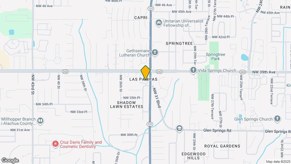 3424 NW 37th Ave Map and Location Details