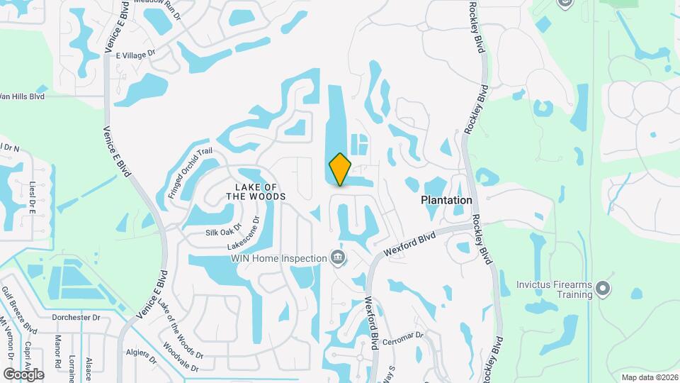 810 Harrington Lake Dr N Map and Location Details