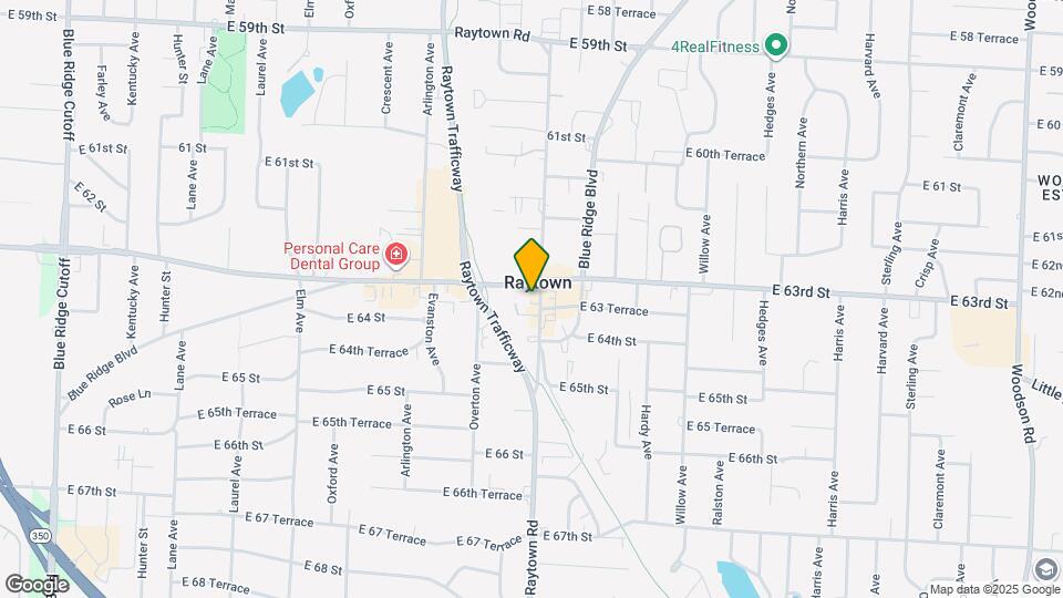 6312 Raytown Rd Map and Location Details