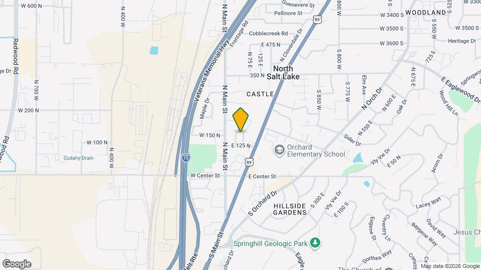 153 N Bamberger Rd E Map and Location Details