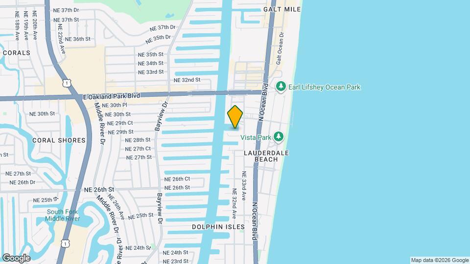 3201 NE 29th St Map and Location Details