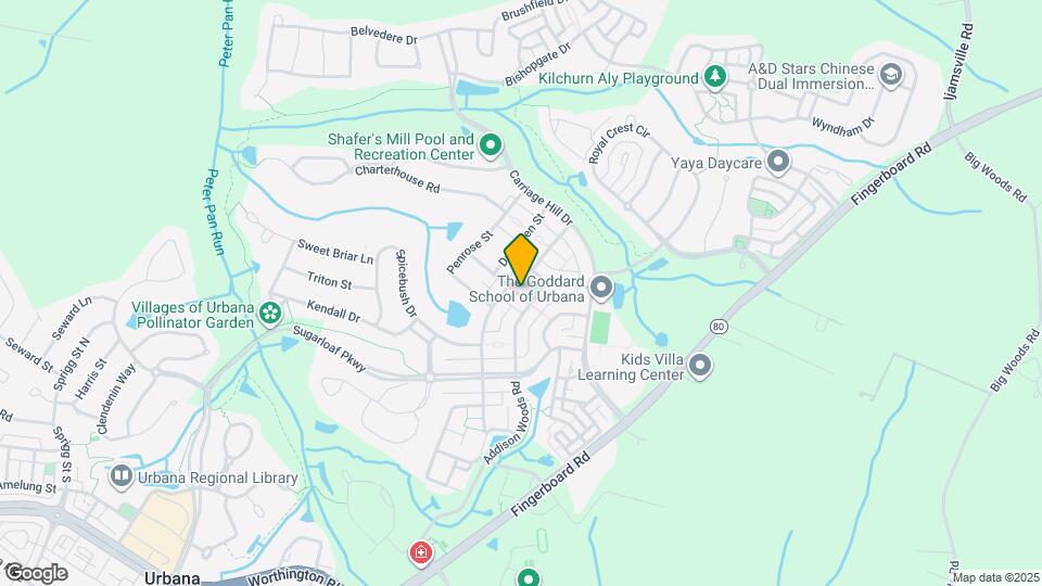 3960 Addison Woods Rd Map and Location Details