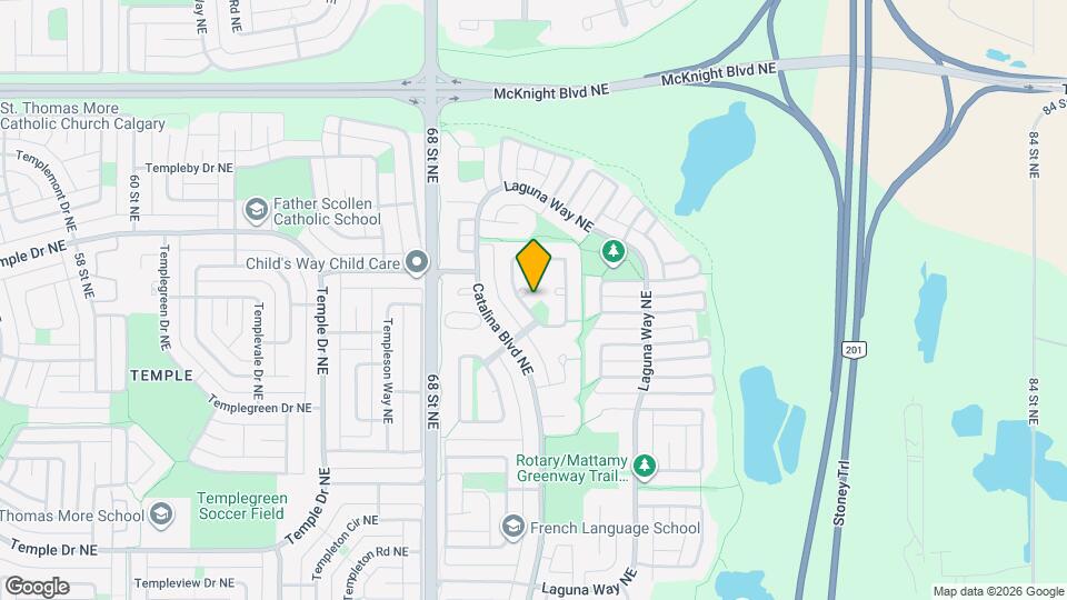 227 Saratoga Pl NE Map and Location Details