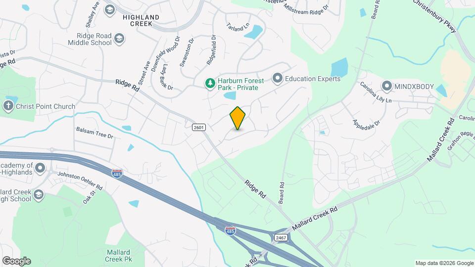 12535 Deaton Hill Dr Map and Location Details