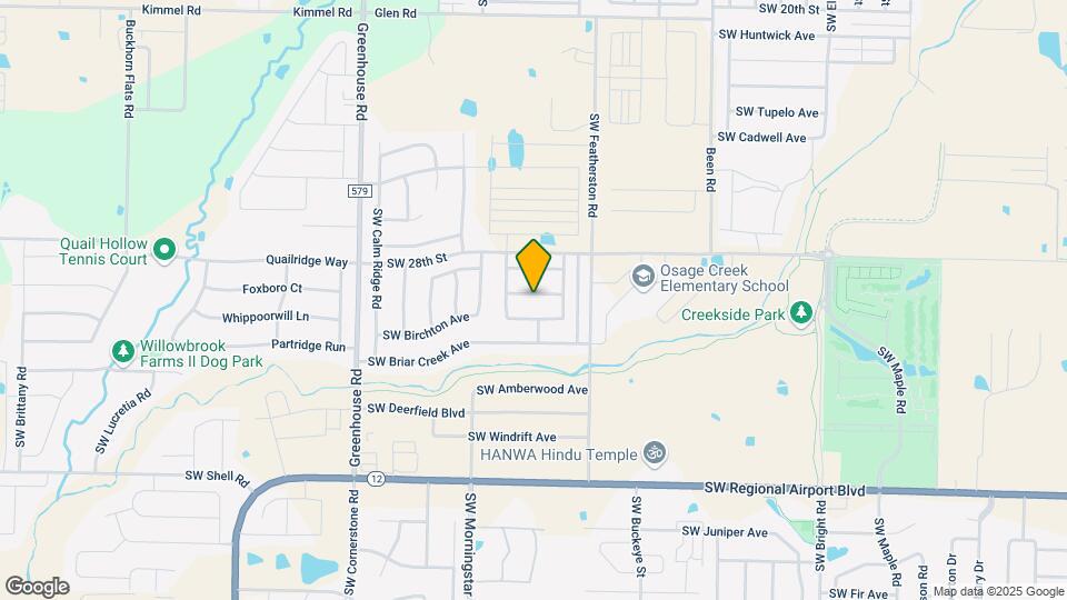 3101 SW Fernwood Ave Map and Location Details