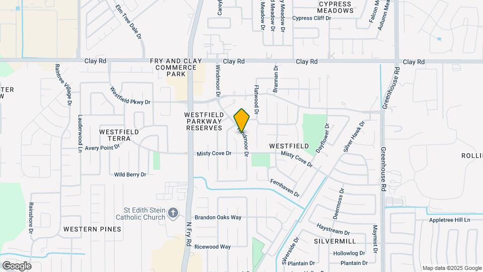 3631 Windmoor Dr Map and Location Details