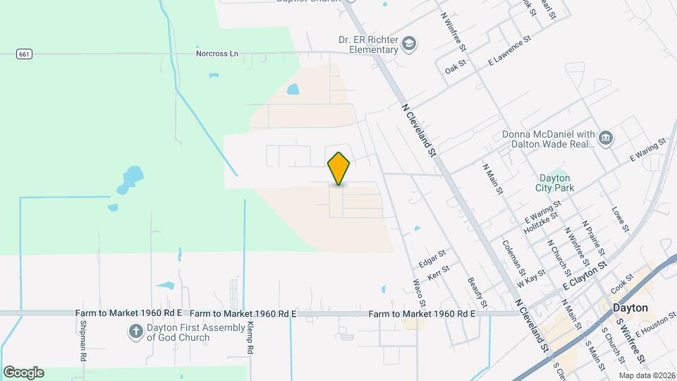 1216 Haverford Ln Map and Location Details