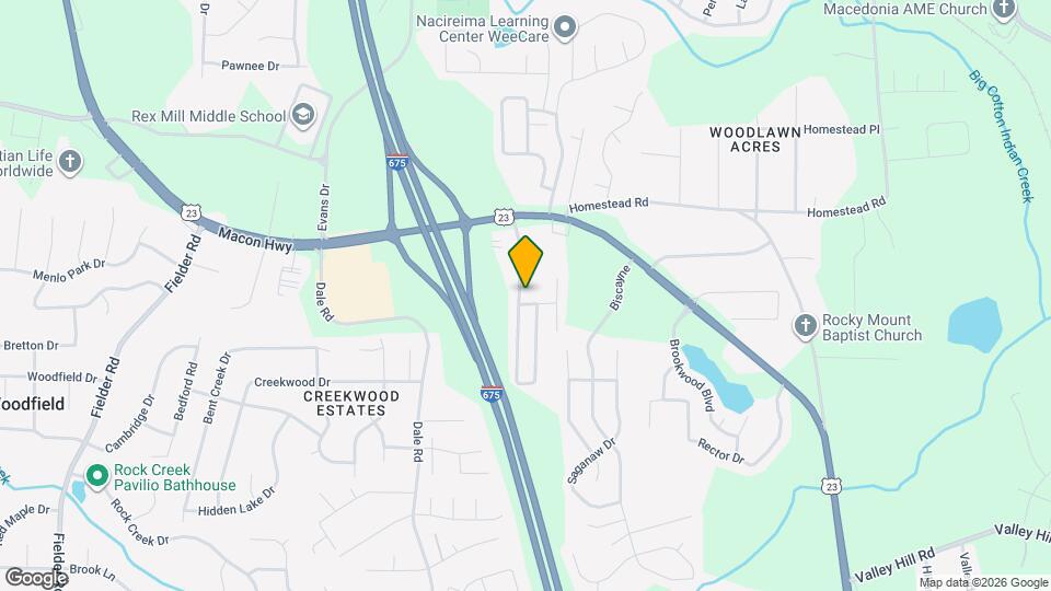 6545 GA-42 Map and Location Details