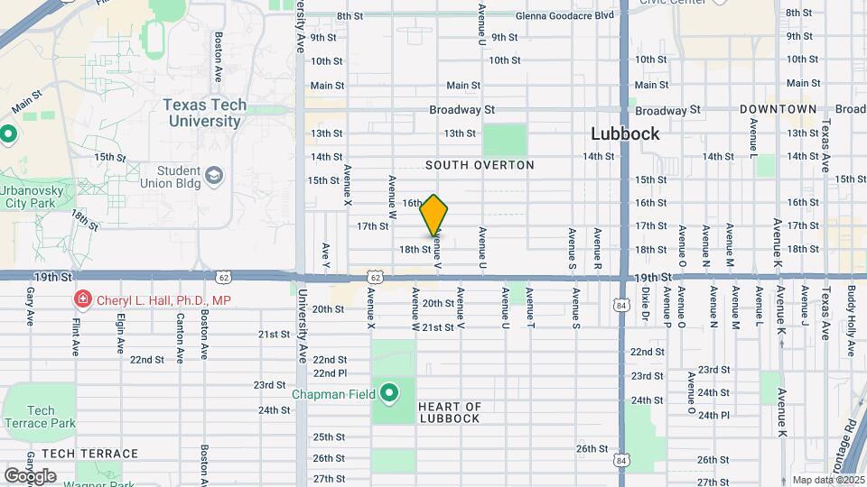 2202 18th St Map and Location Details