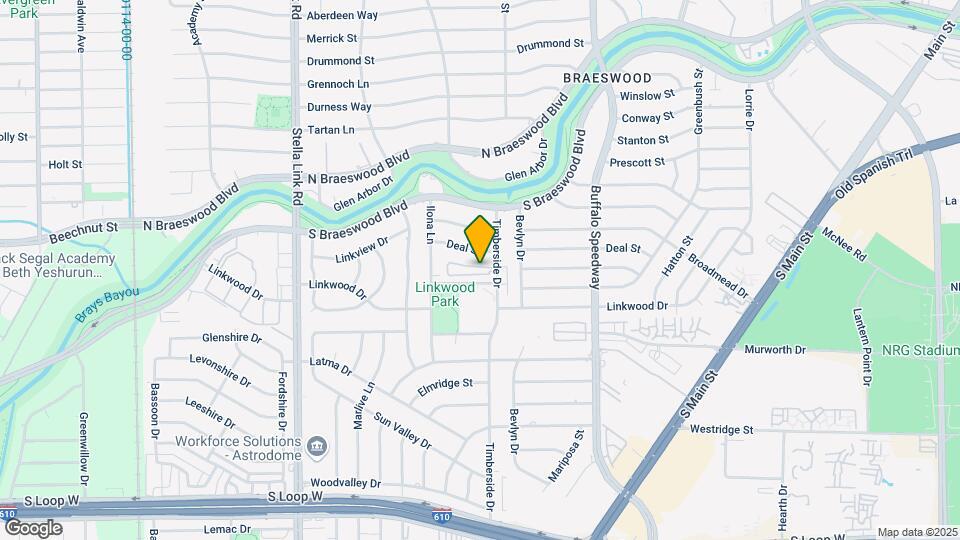 3609 Timberside Cir Dr Map and Location Details