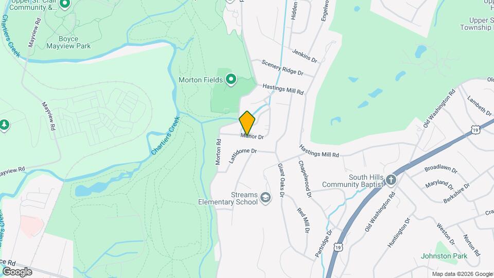 1293 Manor Dr Map and Location Details