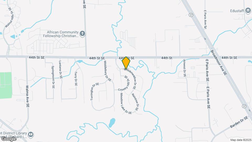 4495 Brookmeadow Dr SE Map and Location Details