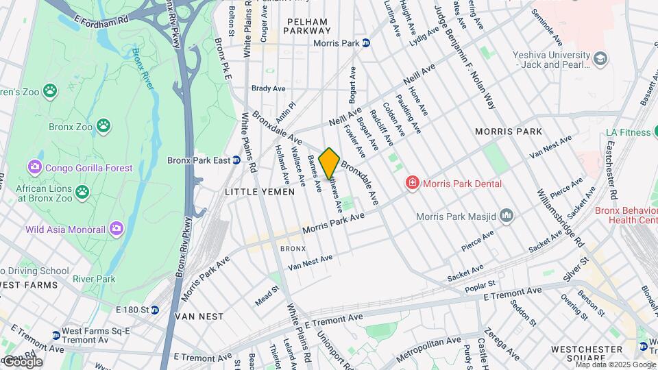 1859 Matthews Ave Mapa y Detalles de la Ubicación