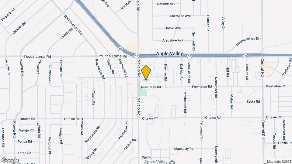 13521 Navajo Rd Map and Location Details
