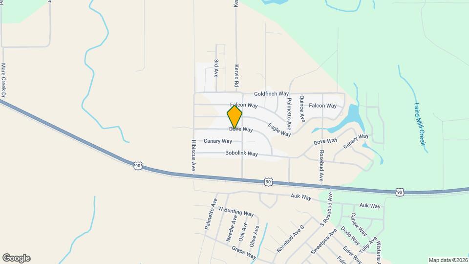 4626 Dove Way Map and Location Details