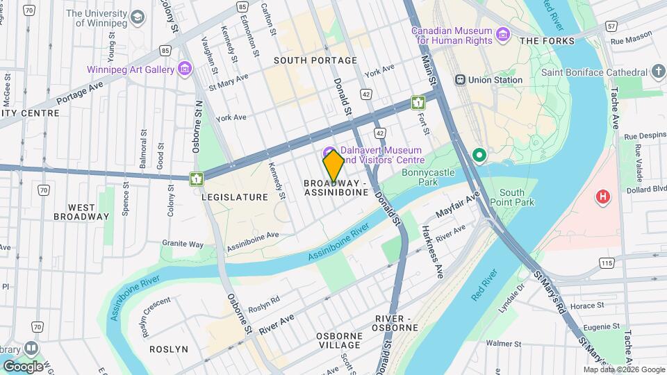 31 Carlton St Map and Location Details