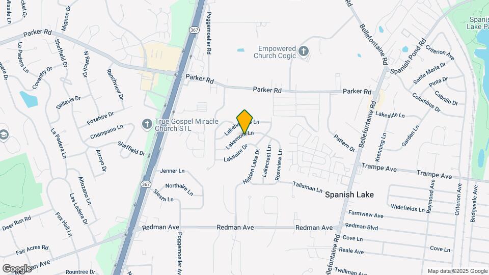 1842 Lakemont Ln Map and Location Details