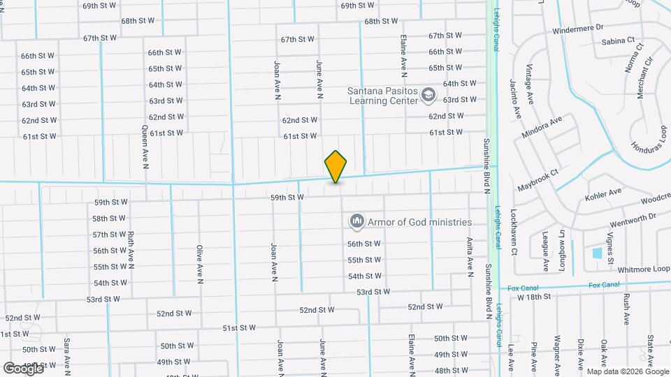 5903 Ida Ave N Map and Location Details