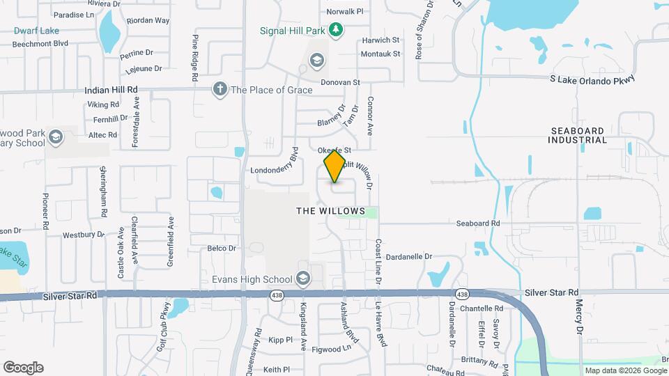 4755 White Willow Ln Mapa y Detalles de la Ubicación