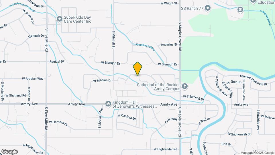 9577 W Tillamook Dr Map and Location Details