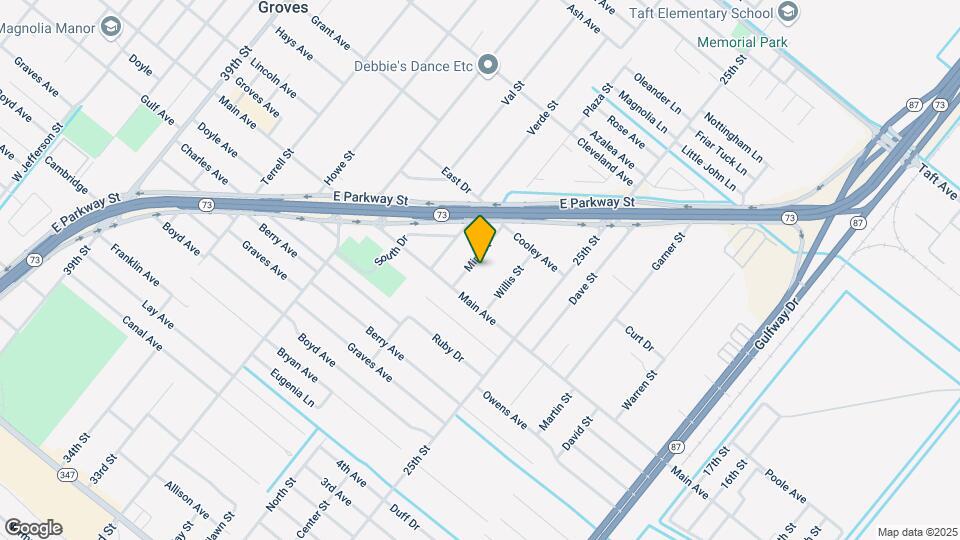 6134 Mire St Map and Location Details