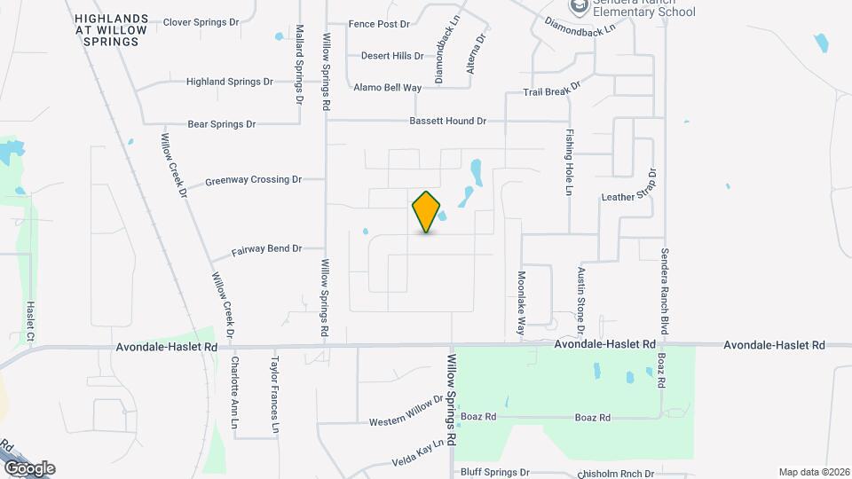 1517 Escondido Dr Map and Location Details