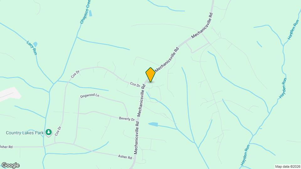 27046 Mechanicsville Rd Map and Location Details