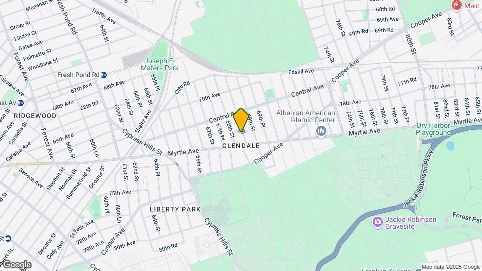 71-52 68th Pl-Unit -2R Map and Location Details