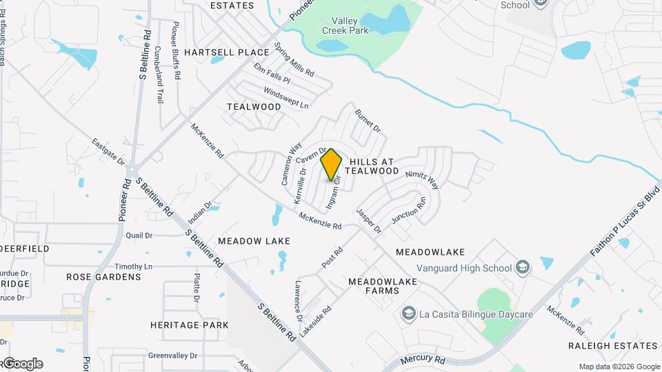 2732 Ingram Cir Mapa y Detalles de la Ubicación