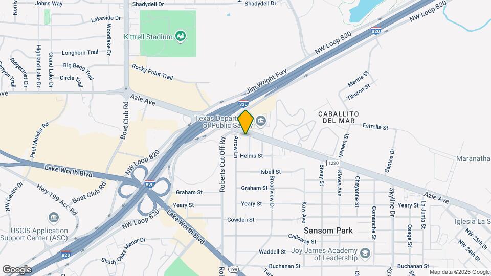 5901 Azle Ave Map and Location Details