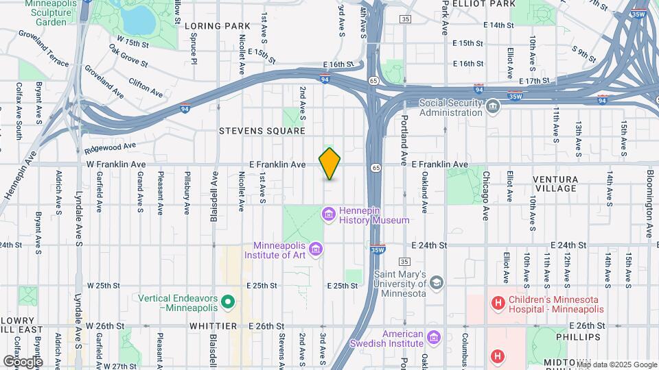 2021 3rd Ave S Map and Location Details