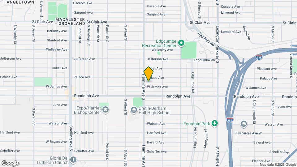 1333 W James Ave Map and Location Details