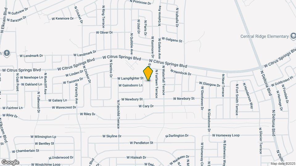 7228 Everest Ave Map and Location Details