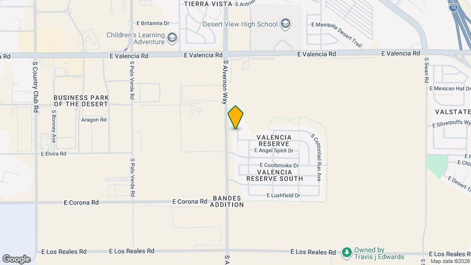 6812 S Sonoran Bloom Ave Map and Location Details