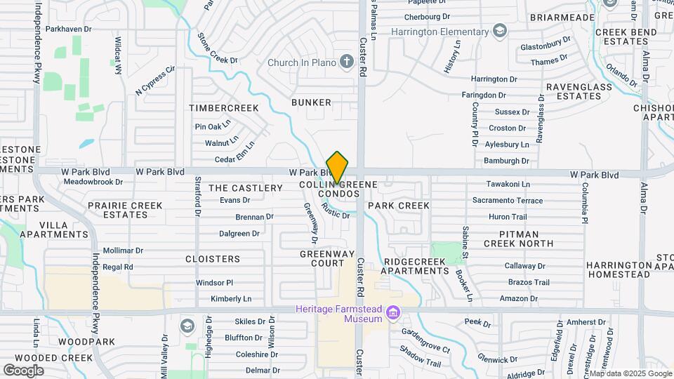 2204 W Park Blvd Map and Location Details