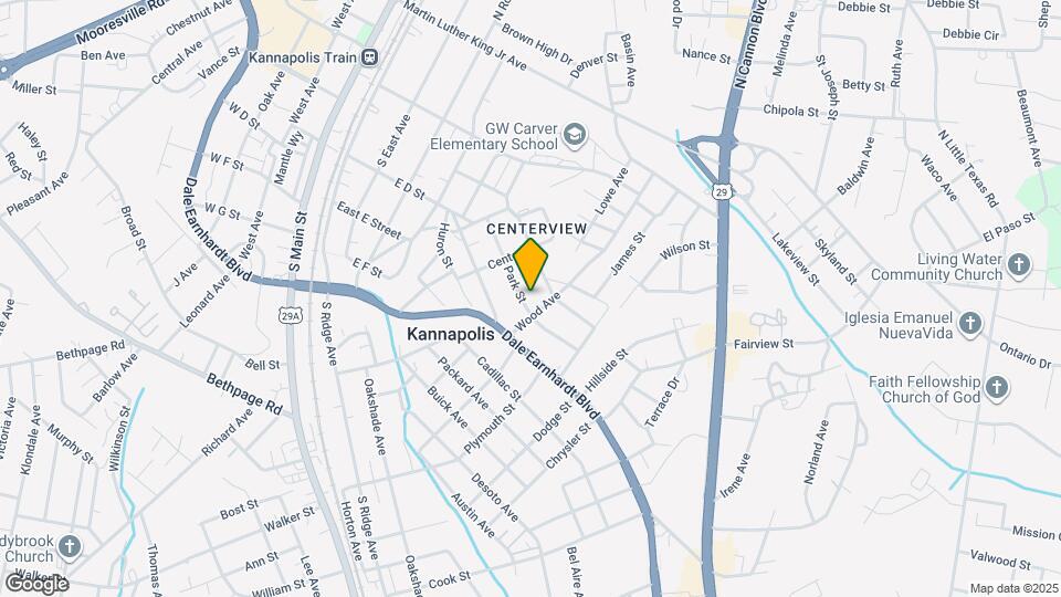 535 Park St Map and Location Details