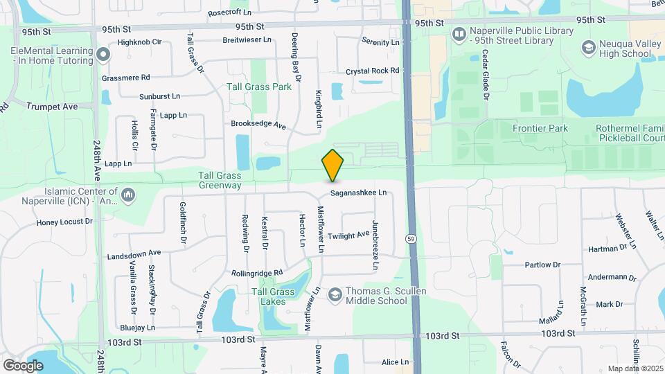 3159 Saganashkee Ln Map and Location Details